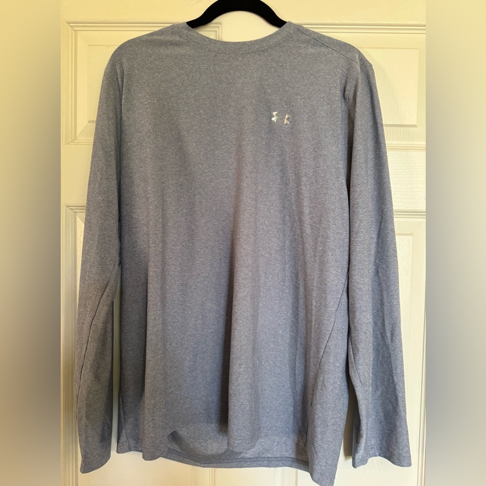 Under Armour Tshirt Long Sleeve Gray Large